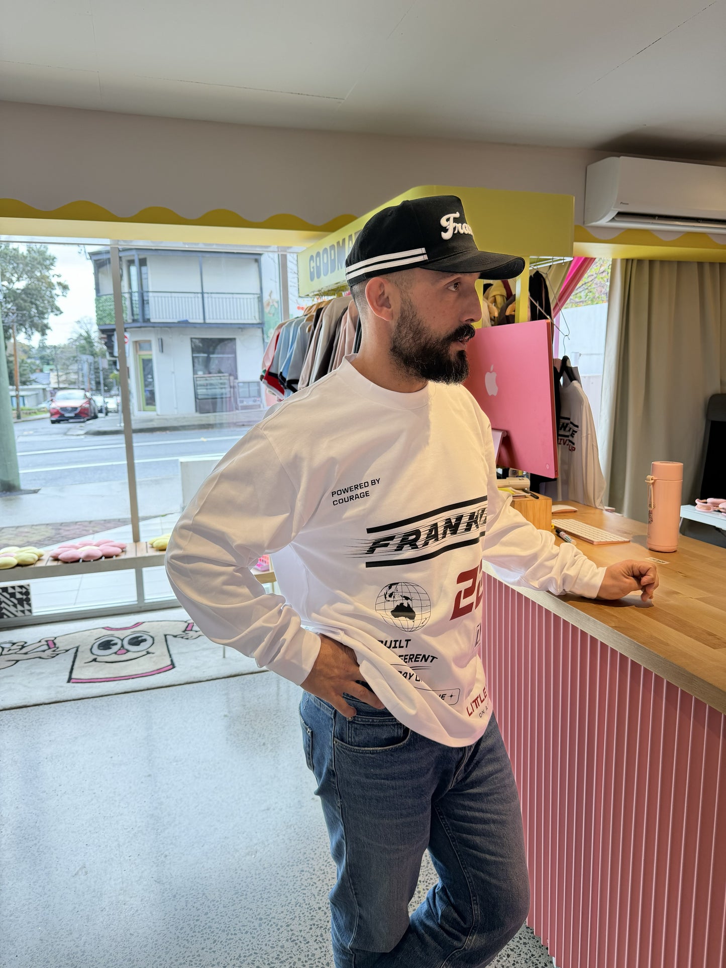 (PRE-ORDER) THE FRANKIE - Signature Moto Long-Sleeve Tee